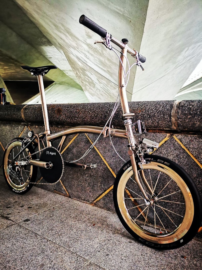 Nickel titanium brompton deals