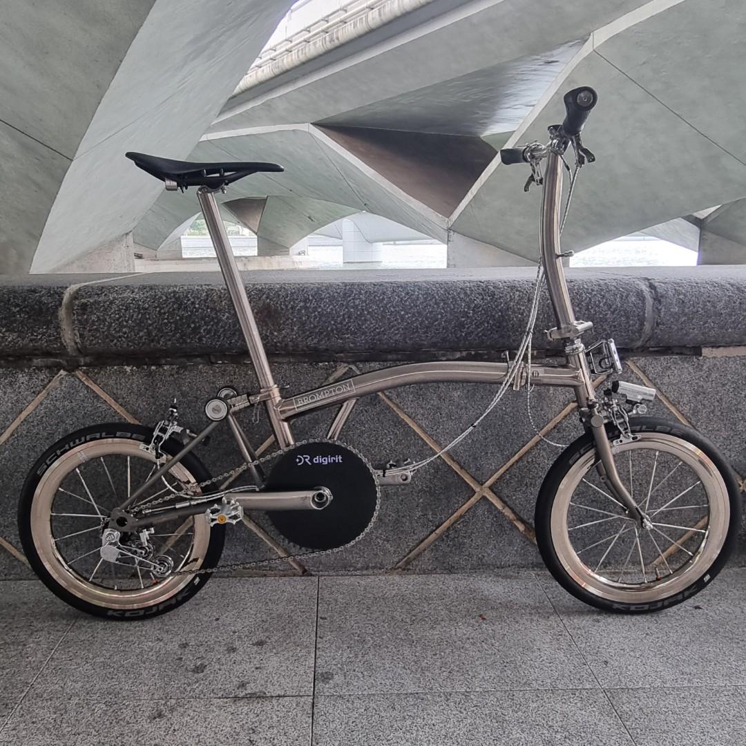 Brompton nickel titanium top