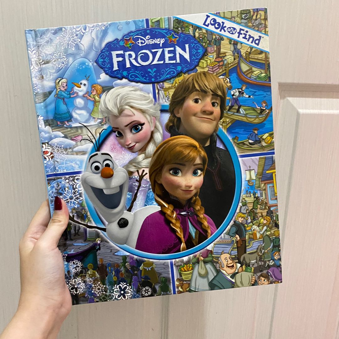 Buku Frozen, Buku & Alat Tulis, Buku Anak-Anak Di Carousell