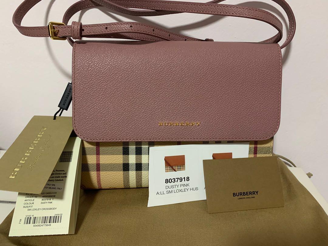 BURBERRY SM Loxley crossbody bag, Luxury, Bags & Wallets on Carousell