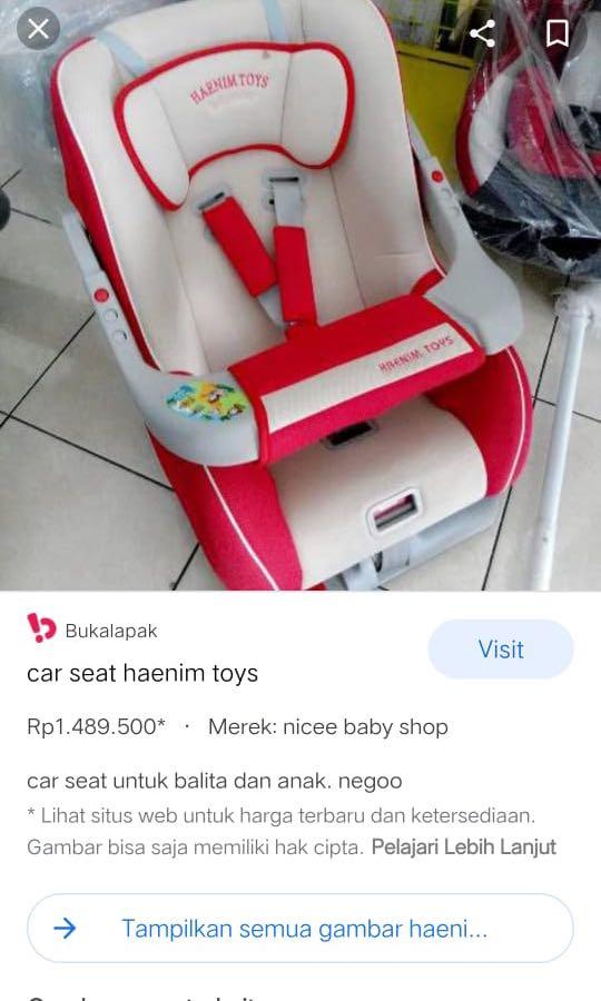 Carseat haenim toys