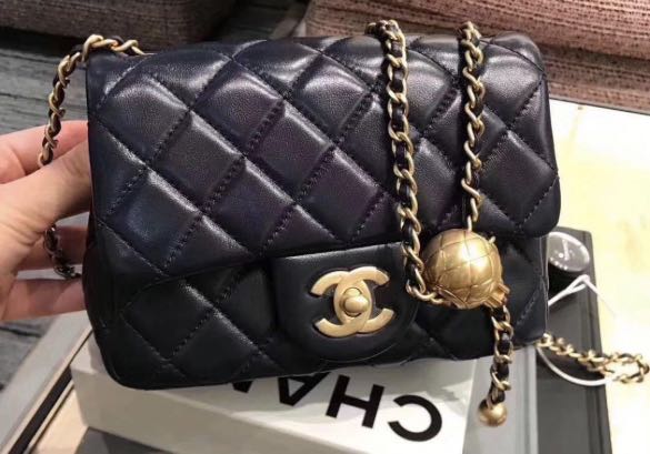 Chanel Pearl Crush Square, Women's Fashion, Bags & Wallets, Cross
