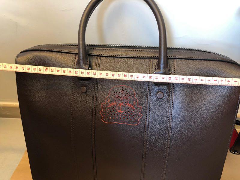 Christian best sale louboutin briefcase