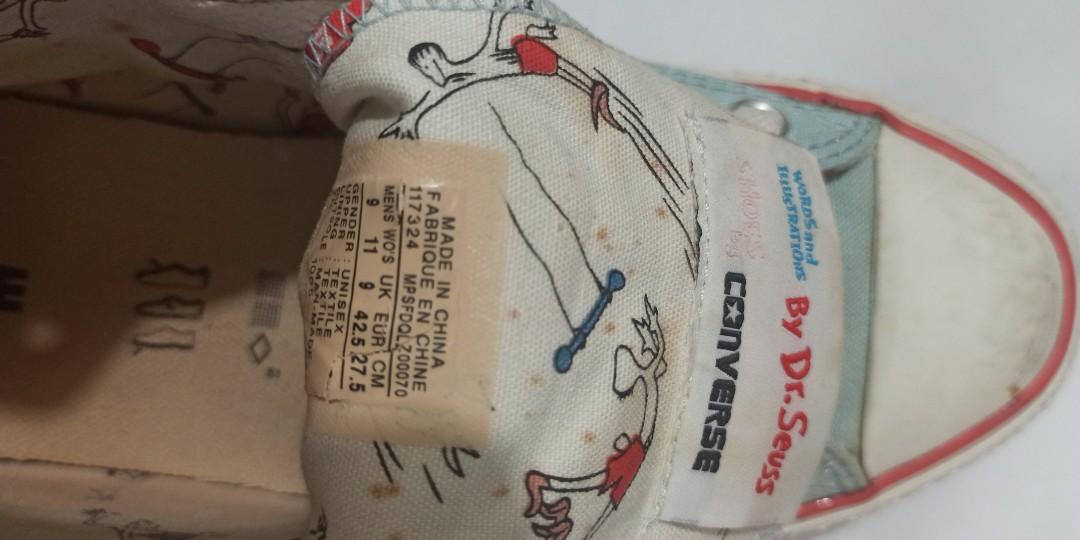 Dr seuss top converse uk