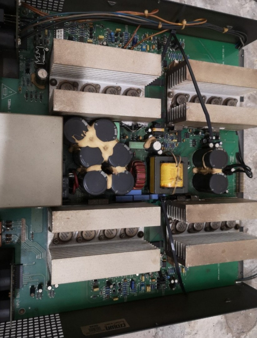 Crown xS500 ProPower amplifier, karaoke KTV, Audio, Soundbars