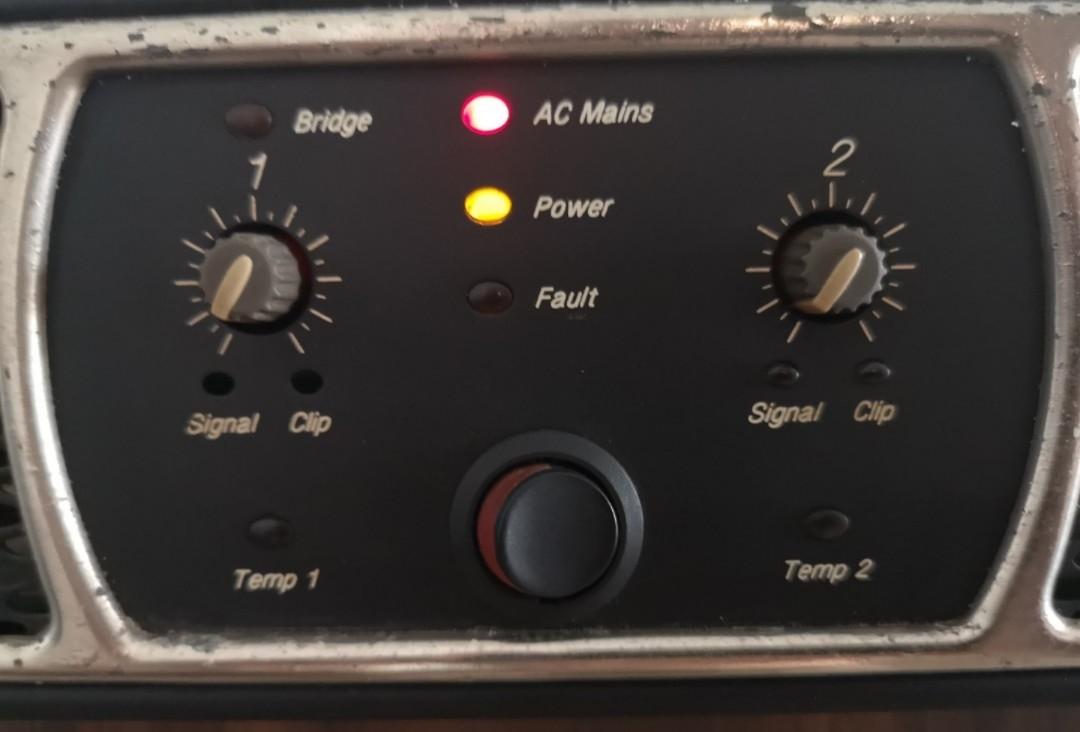 Crown xS500 ProPower amplifier, karaoke KTV, Audio, Soundbars
