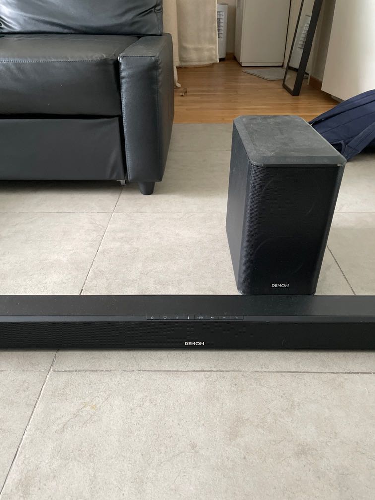 Denon soundbar with subwoofer, Audio, Soundbars, Speakers & Amplifiers