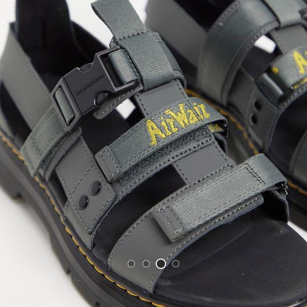 Dr Martens Pearson Webbing Sandals in Gunmetal, Women's Fashion, Footwear,  Sandals on Carousell