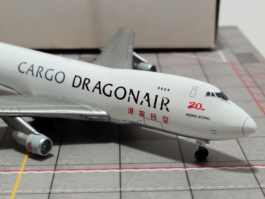 Dragonair Cargo B747-200F B-KAD white box 1:400, 興趣及遊戲, 玩具