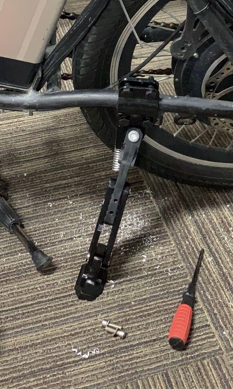 Ebike side stand best sale