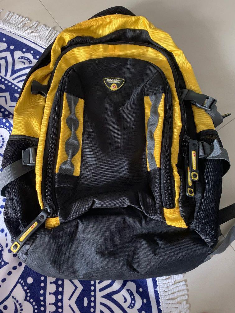 Echolac Backpack (Category: Backpacks) located in Singapore. Submitted by sunflowerbeauty (Listing ID 1131293469, Image 1). Description: Used a couple of times for travelling. Kept for a few years but still in good condition.