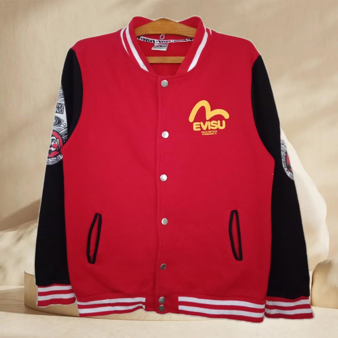 Evisu varsity jacket sales