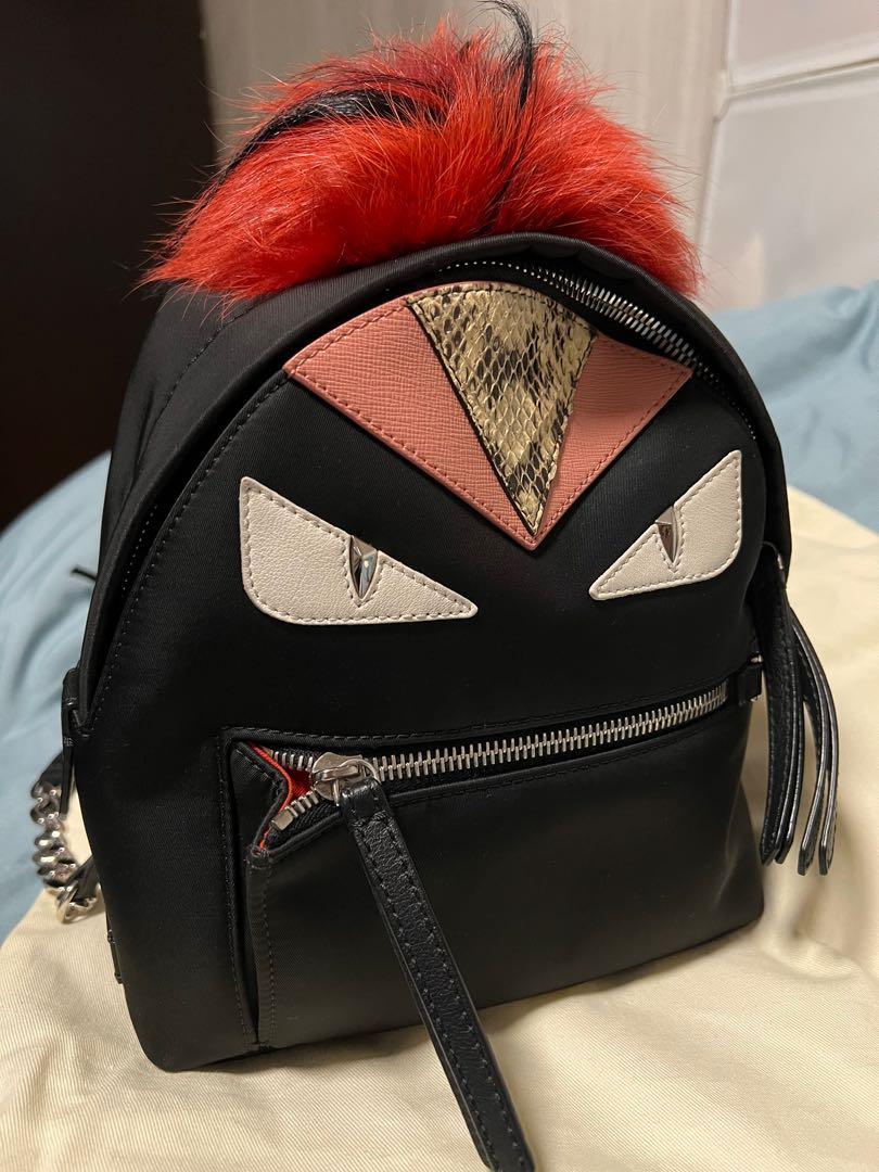 Fendi Monster mini backpack Carousell