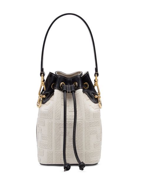 fendi bucket bag white