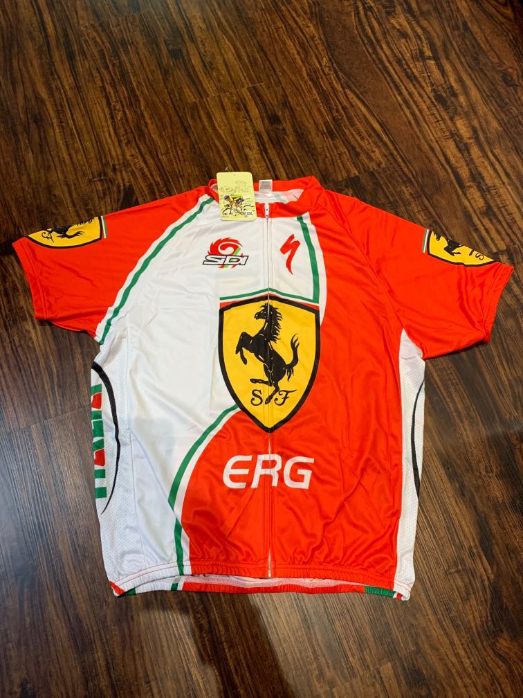 ferrari cycling jersey
