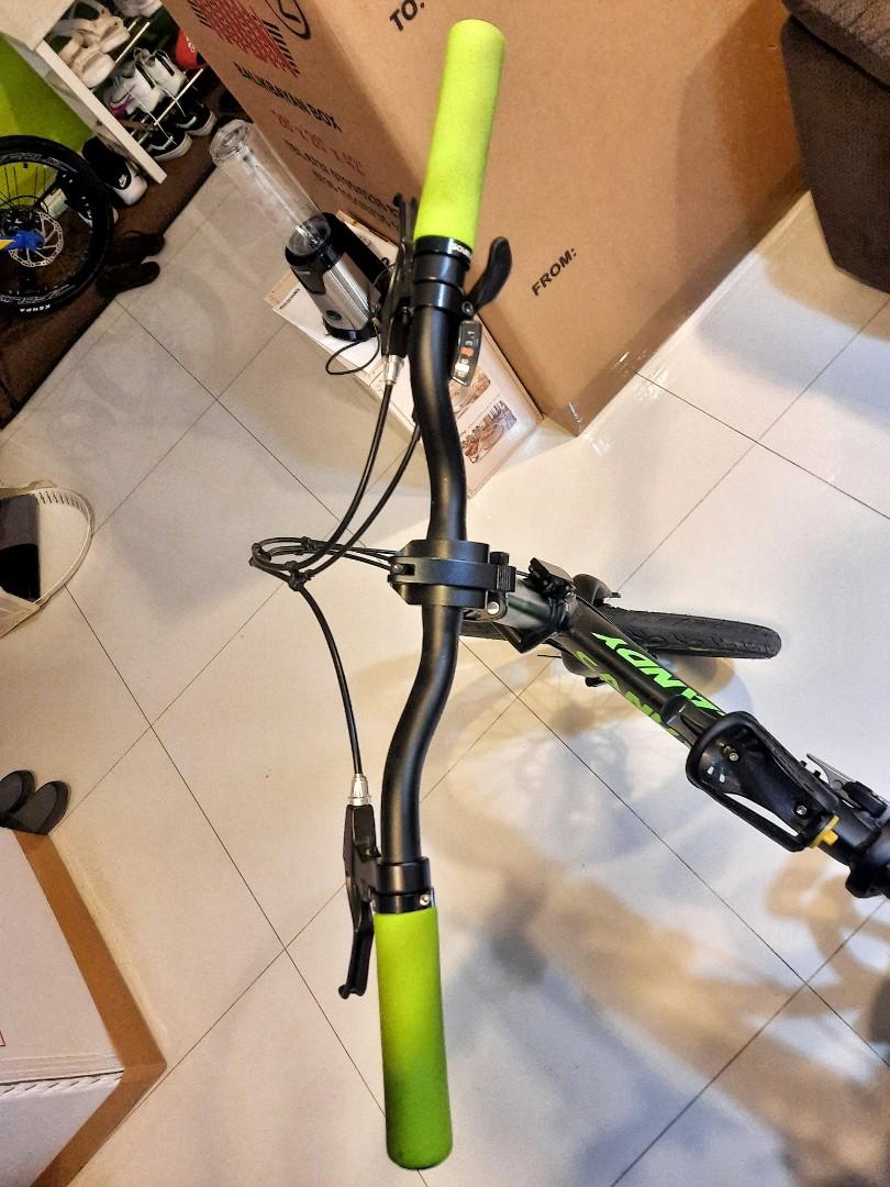 FOLDING BIKE WITH SUSPENSION SEAT POST, Sports Equipment, Bicycles