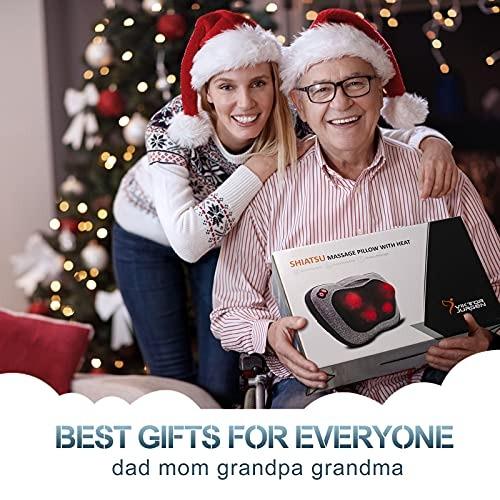 Viktor jurgen massage pillow shiatsu deep kneading neck shoulder back foot massager with heat hotsell