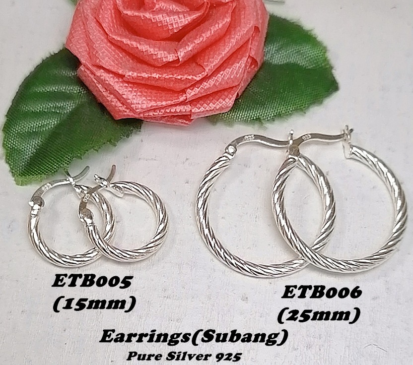 Subang cheap silver 925