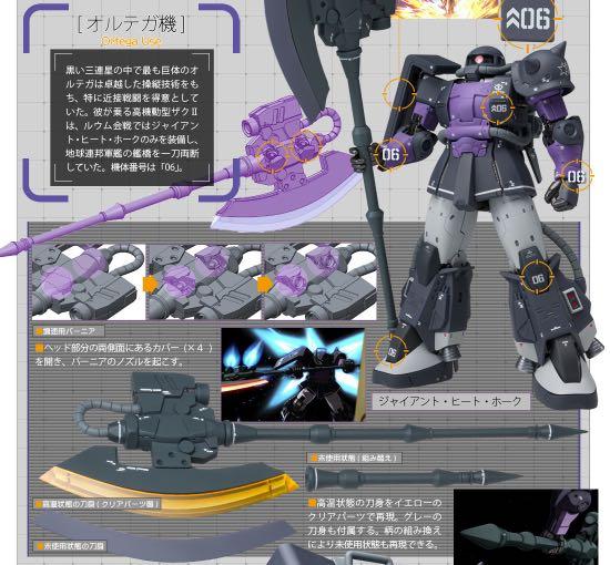 GFFMC《機動戰士高達THE ORIGIN 》高機動型渣古II (黑色三連星) MS-06R