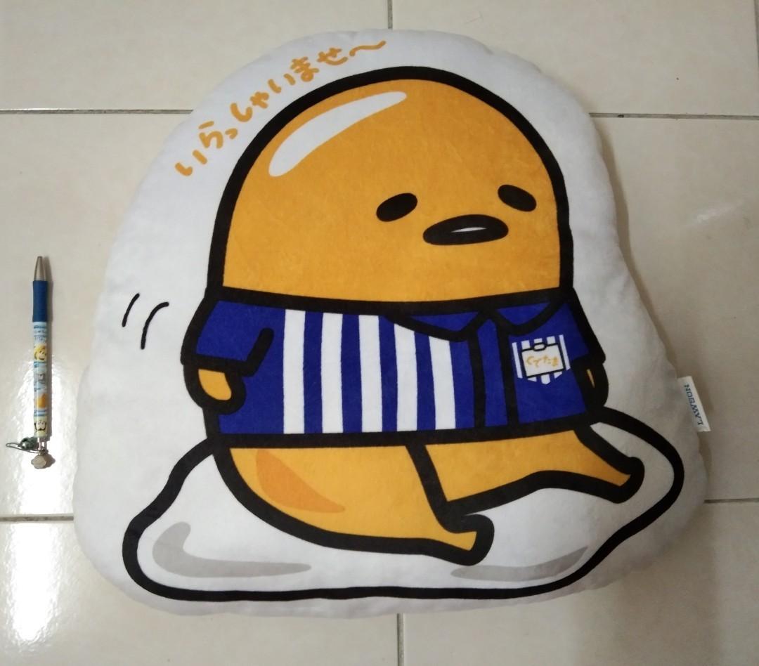 Gudetama pillow, Hobbies & Toys, Collectibles & Memorabilia, Vintage Collectibles on Carousell