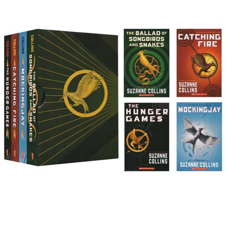 Deluxe Hunger Games 4 Book Collection Hardcover UK Edition Box Set Revealed  - The Hunger Games News - Panem Propaganda