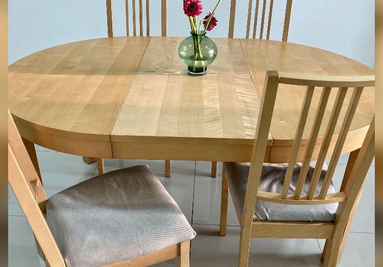 Ikea dining best sale table adjustable