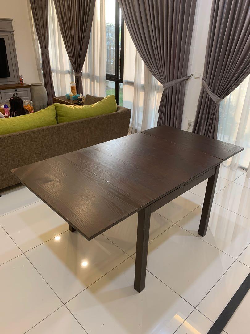 Ikea Bjursta Extendable Dining Table