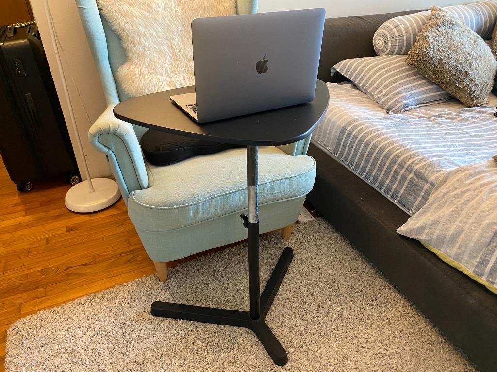 IKEA Svartasen Adjustable Laptop Stand Black, Furniture & Home