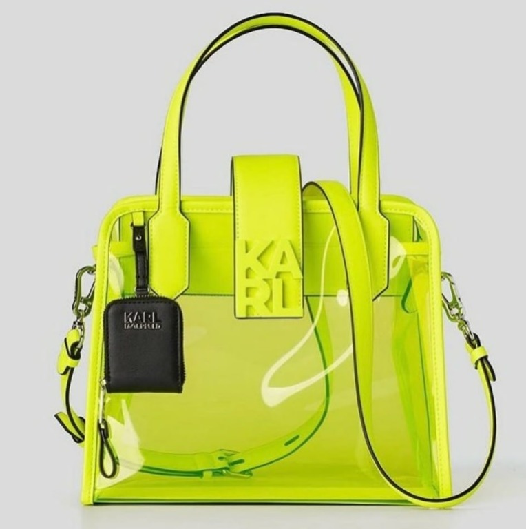 Karl lagerfeld neon bag clearance