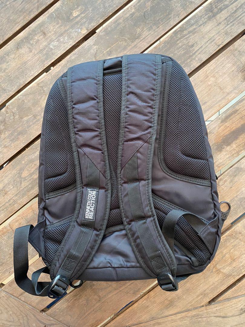 Kenneth Cole backpack (Category: Backpacks) located in Taguig. Submitted by aquajoe (Listing ID 1131293763, Image 2). Description: Kenneth Cole backpack Sturdy and solid Used. Good condition.
