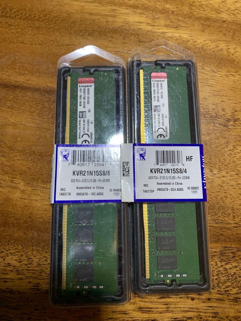 Kingston DDR4 RAM 12 GB 2133 MHZ