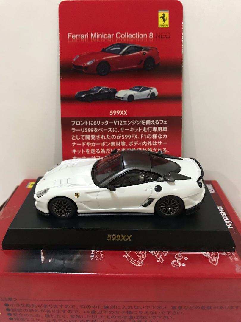 京商 1/64 フェラーリ8NEO 599XX ニュル テストカー シークレット 京商 1/64 フェラーリ ミニカーコレクション8neo【599XXニュル
