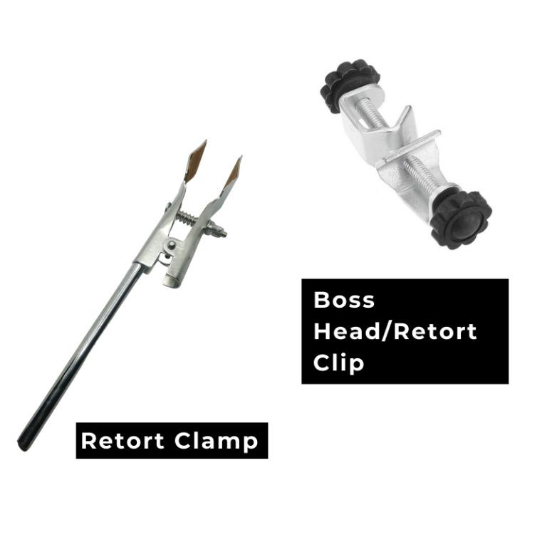 LAB MASTER Retort Stand Lab Parts & Accessories (Boss head, Clamp, Rod