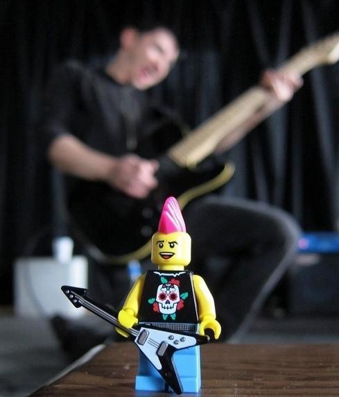 Lego Minifigs Punk Rocker 興趣及遊戲, 遊戲類-