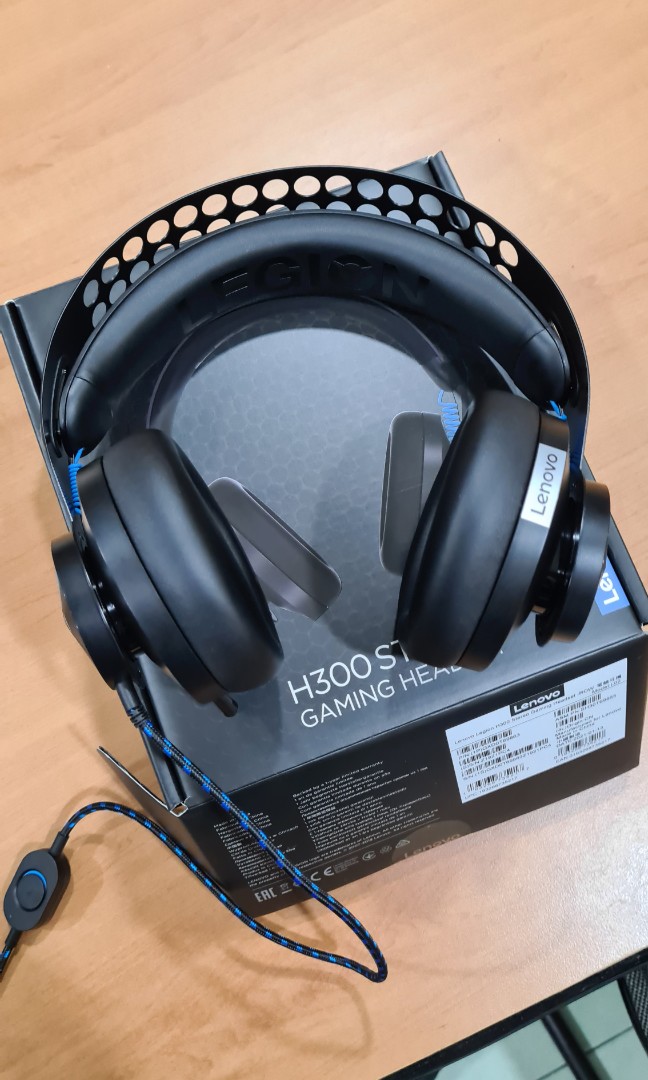 Lenovo legion H300 gaming headset, Elektronik, Komputer, Lainnya di  Carousell
