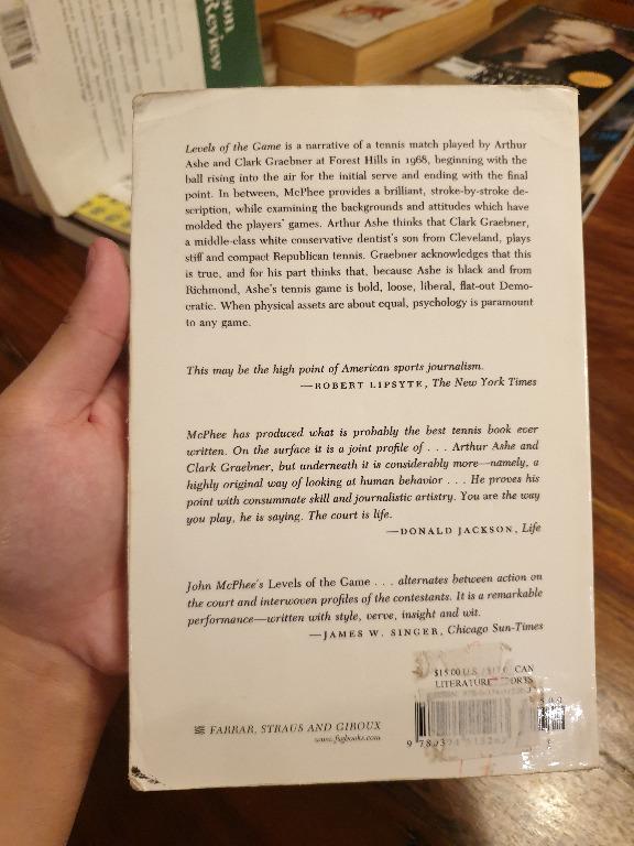 Levels of the Game by John McPhee, Hobbies & Toys, Books & Magazines