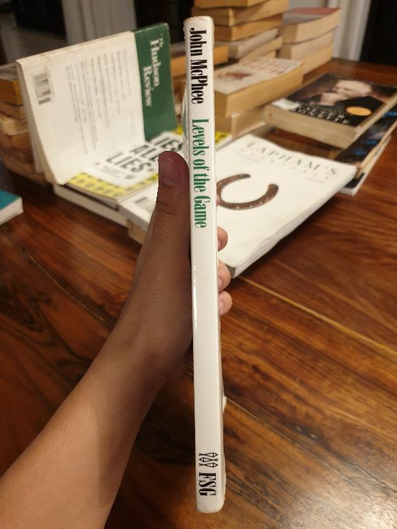Levels of the Game by John McPhee, Hobbies & Toys, Books & Magazines