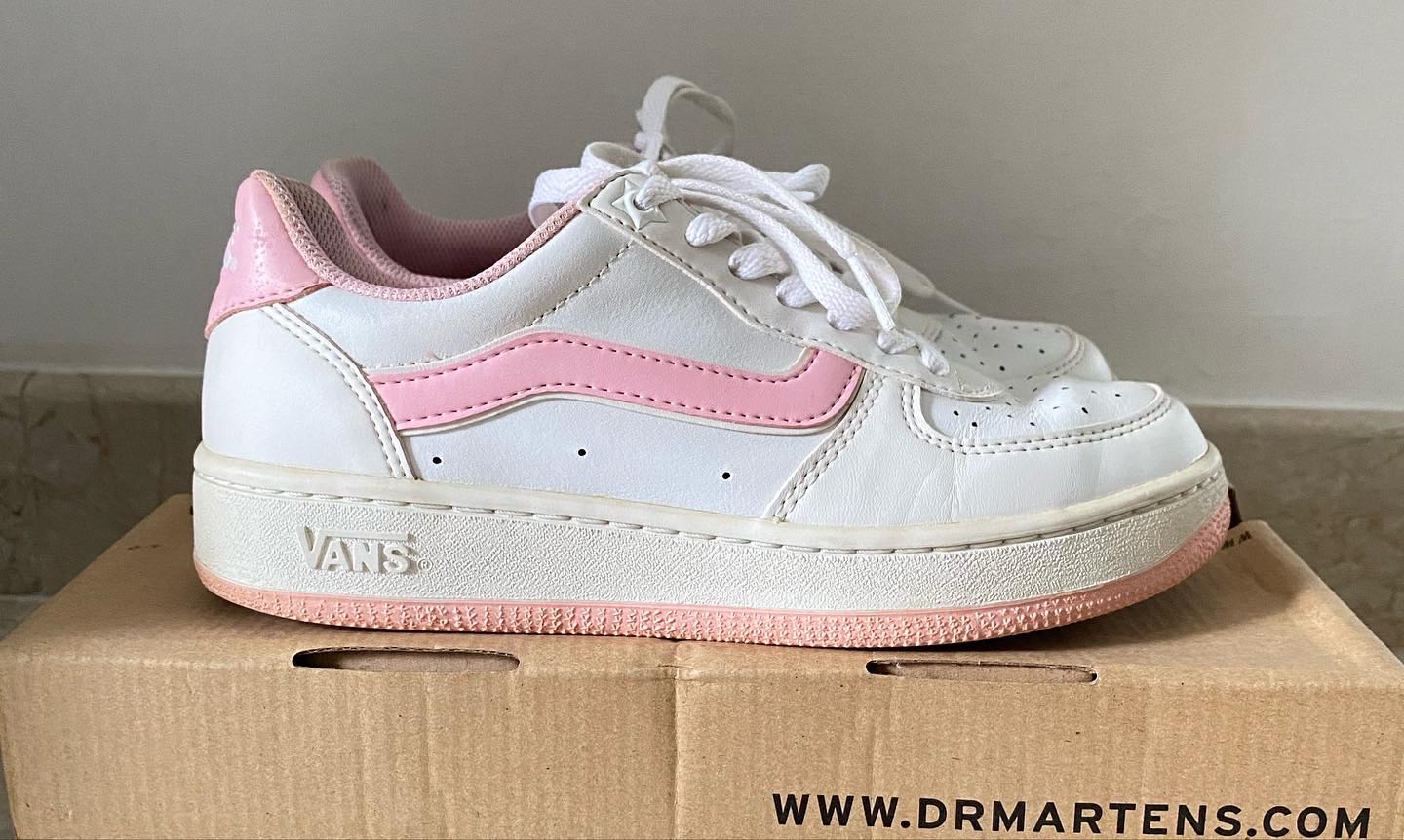 Light pink vans Women s Fashion Footwear Sneakers on Carousell