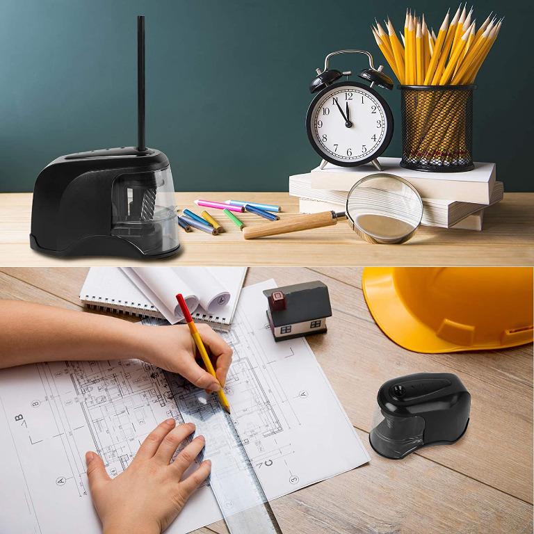 Linkstyle Electric Pencil Sharpeners, Portable Pencil Sharpener Kids Friendly, No.2/68mm