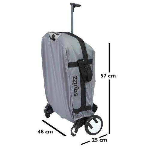 Looping Squizz 2 travel light weight stroller (Category: Strollers) located in Manila. Submitted by makeupbrush (Listing ID 1131329639, Image 2). Description: brand new with original box. The SQUIZZ² makes travelling with your baby so easy. Thanks to its slimline and ultra compact size La Squizz fits everywhere. Once slipped into its stretch cover it can be carried using the shoulder strap or wheeled around like a suitcase. SQUIZZ is suitable fro