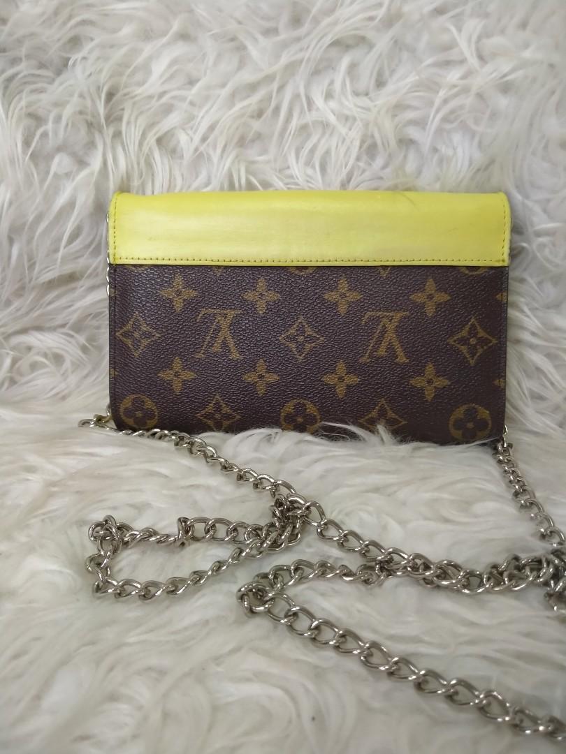 Louis Vuitton Tribal mask yellow chain crossbody bag, Luxury, Bags &  Wallets on Carousell