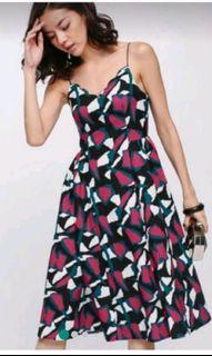 Love Bonito Raquella Scallop Midi Dress