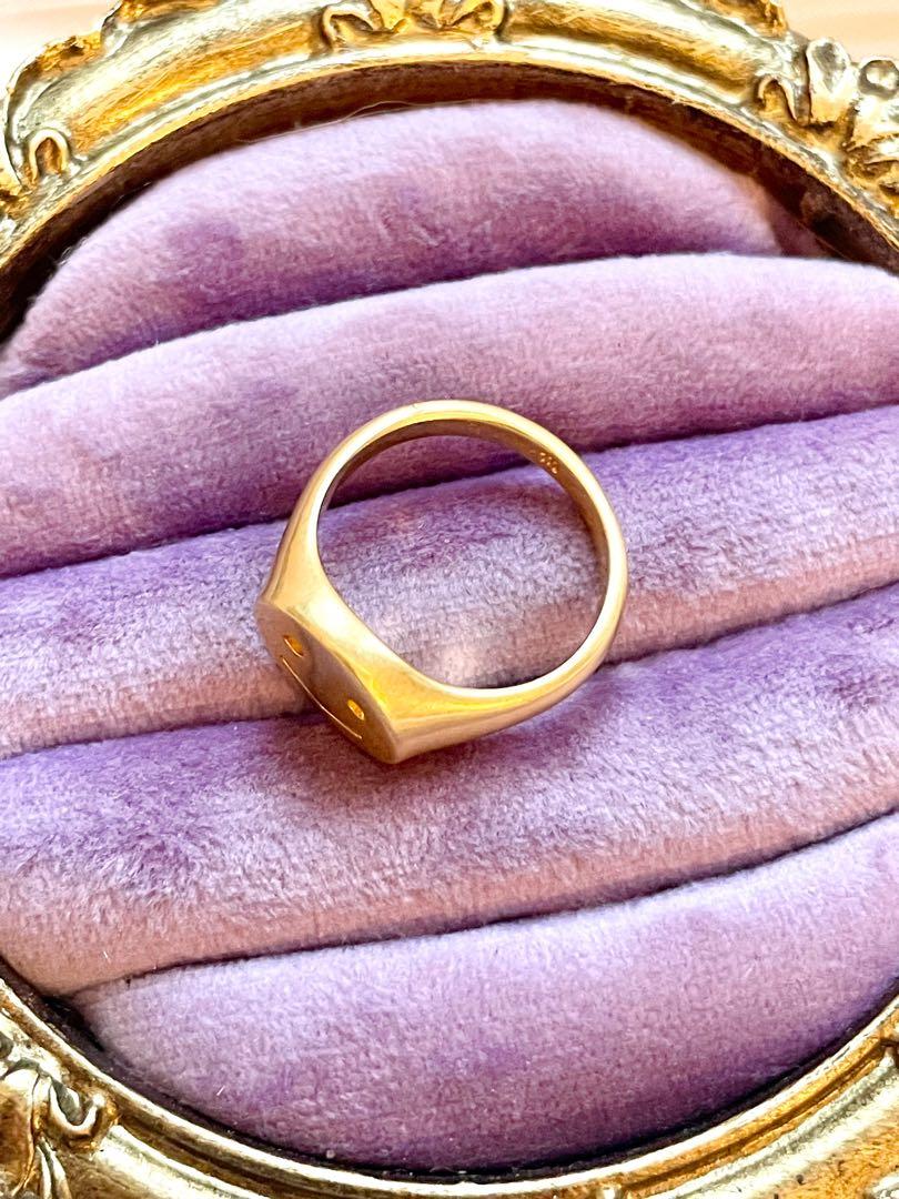 Madewell smiley shop face ring