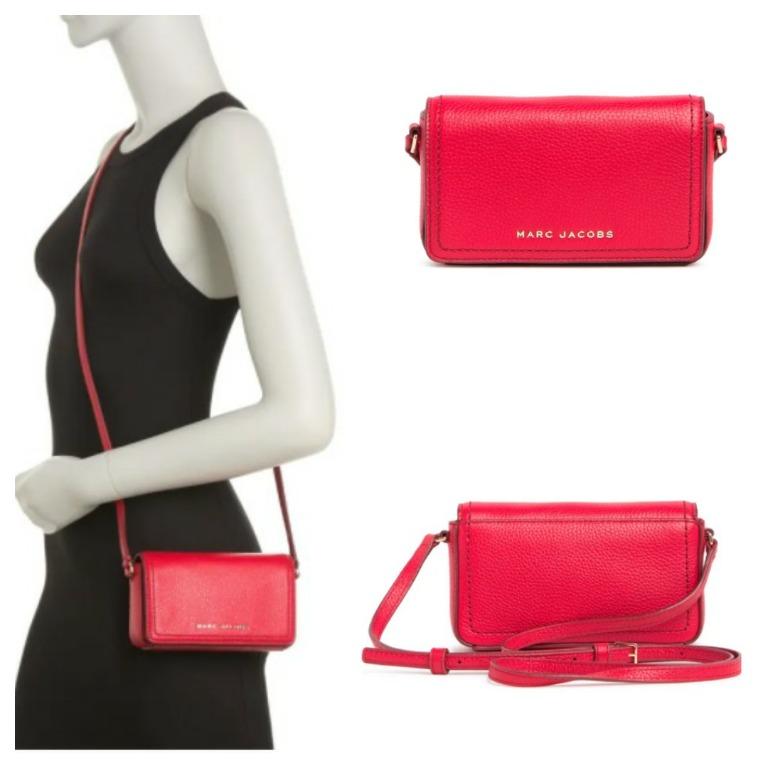 Marc Jacobs Groove Leather Mini Crossbody Bag, Women's Fashion, Bags