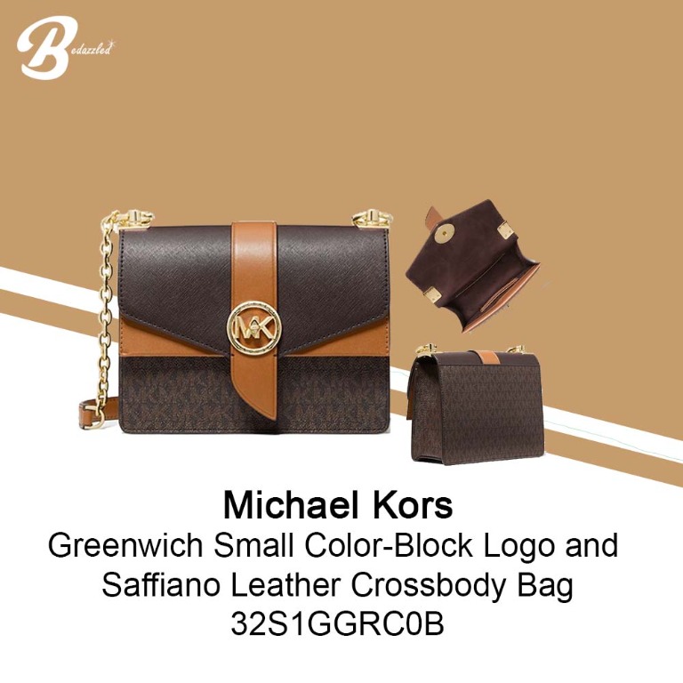 Michael Kors Signature Logo Greenwich Small Convertible Crossbody Bag  Dillard's 