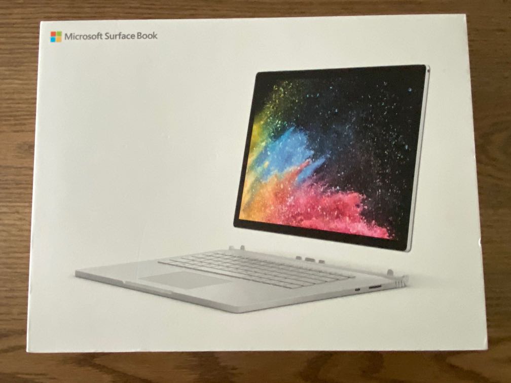 Microsoft Surface Book box, Computers & Tech, Laptops & Notebooks on