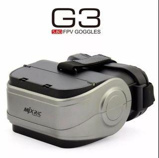 MJX G3 5.8G FPV Goggles VR Glasses Video for MJX D43 FPV Receiver Monitor Bugs 6