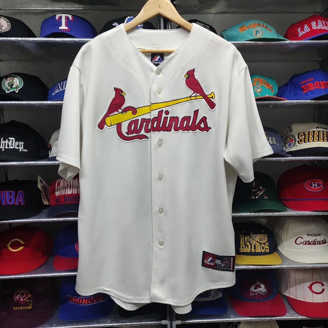 St. Louis Cardinals Majestic Cool Base MLB Baseball Jersey Mens