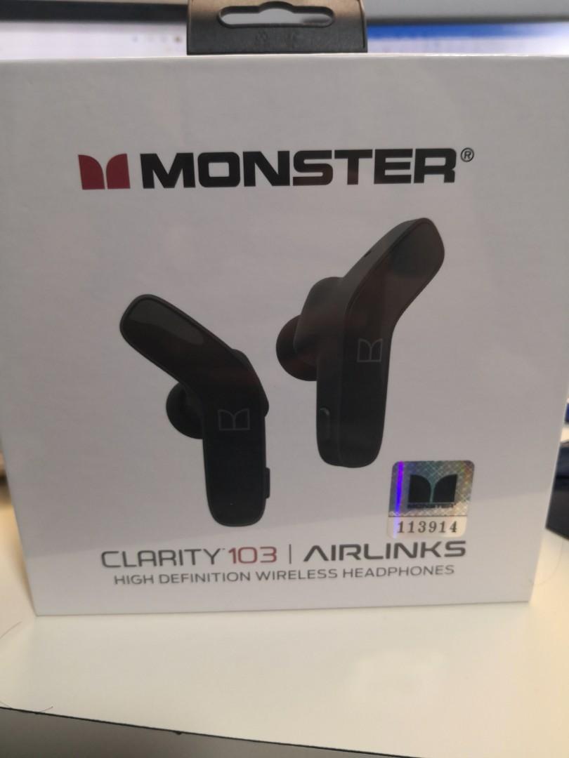 Monster Clarity 103 Airlinks BNIB Audio Earphones on Carousell
