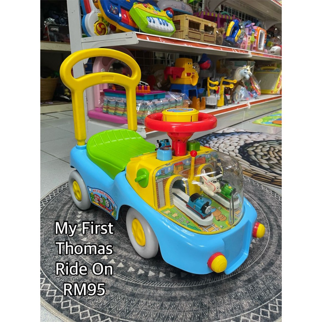 Thomas ride on shop toy